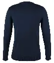 SOL'S Ladies Golden Cotton Acrylic V Neck Cardigan 90012 NAVY BACK.webp