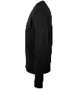 SOL'S Golden Cotton Acrylic V Neck Cardigan BLACK SIDE.webp