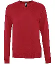 SOL'S Galaxy Cotton Acrylic V Neck Sweater 90000 RD FR.webp