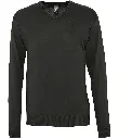 SOL'S Galaxy Cotton Acrylic V Neck Sweater 90000 BK FR.webp