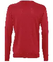 SOL'S Galaxy Cotton Acrylic V Neck Sweater 90000 RD BK.webp