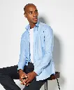 Kustom Kit Long Sleeve Slim Fit Workwear Oxford Shirt KK184 Lifestyle sat.webp