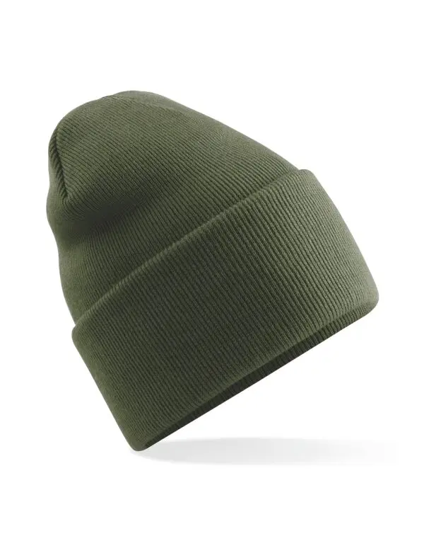 Beechfield Original Deep Cuffed Beanie B40R Olive Green.webp