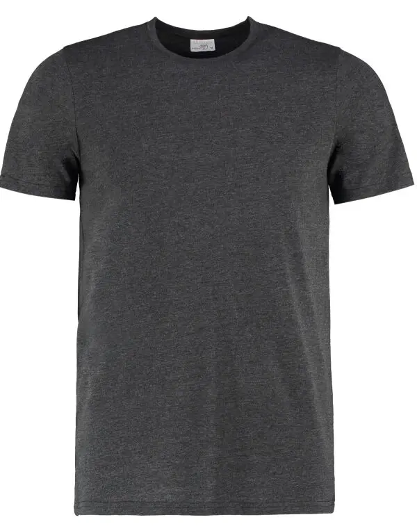Kustom Kit Superwash 60 T-Shirt KK504 Black Melange.webp
