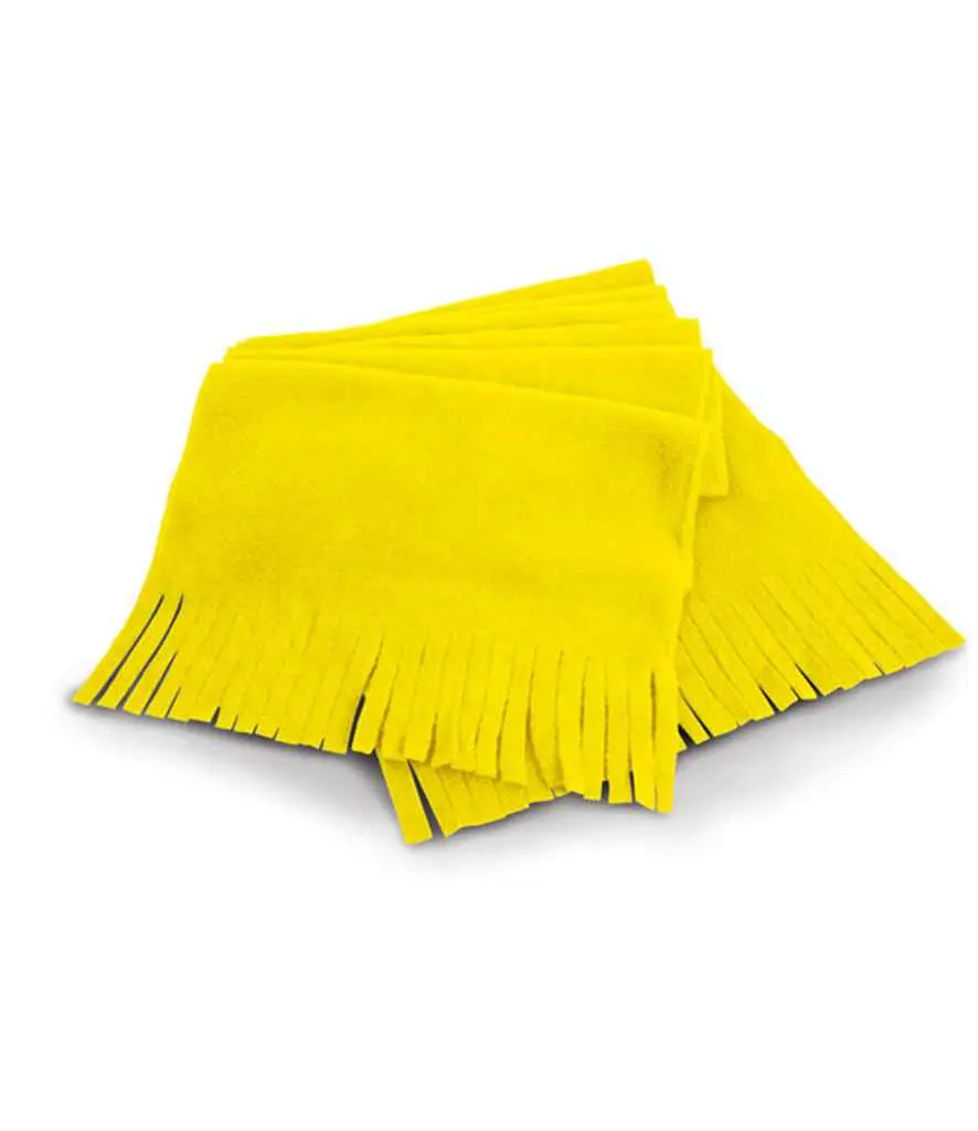 Result Winter Essentials Polarthermâ„¢ Tassel Scarf R143X Yellow.webp