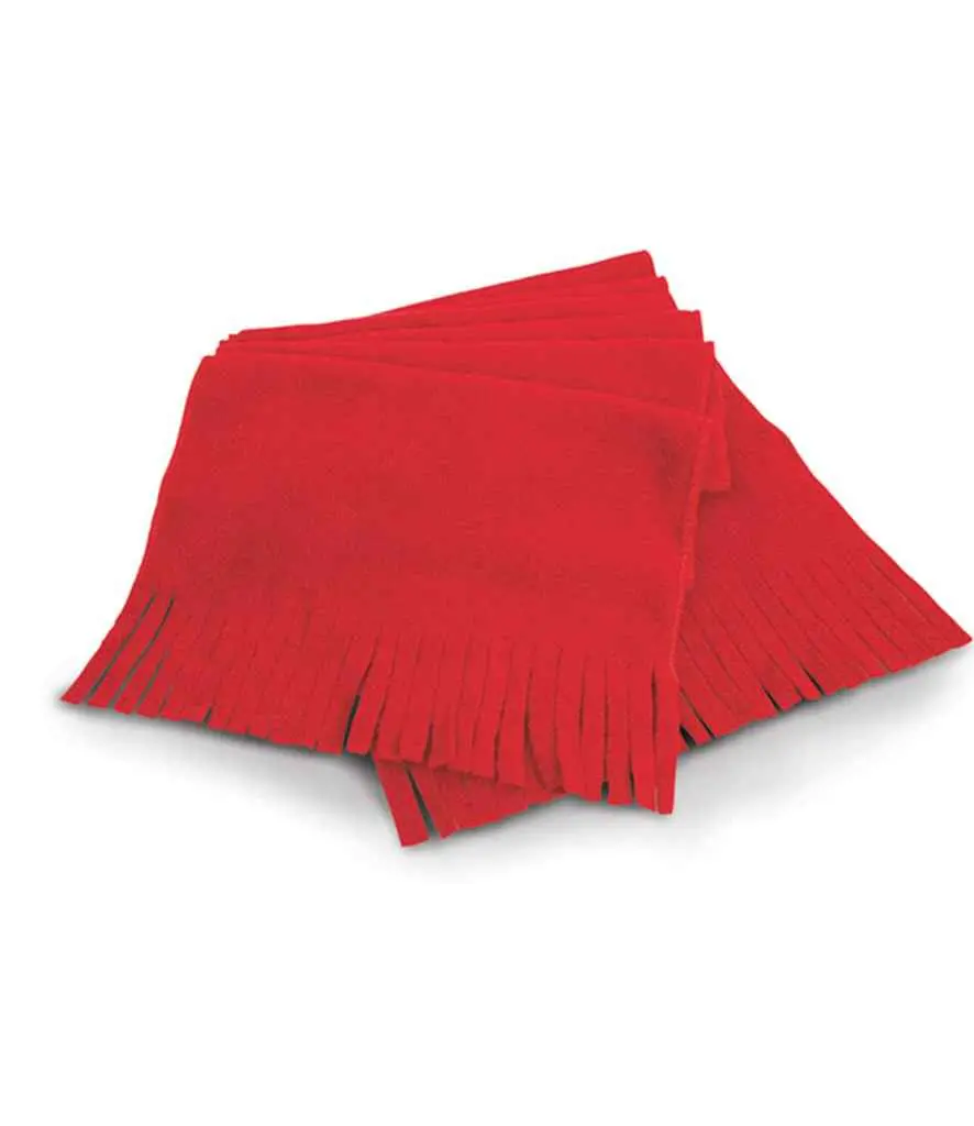 Result Winter Essentials Polarthermâ„¢ Tassel Scarf R143X Red.webp
