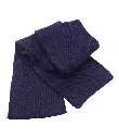 Result Winter Essentials Classic Heavy Knit Scarf R145X Navy.webp