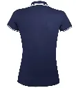SOL'S Ladies Pasadena Tipped Cotton Piqué Polo Shirt 10578 FNWH BK.webp