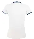 SOL'S Ladies Pasadena Tipped Cotton Piqué Polo Shirt 10578 WHNV BK.webp
