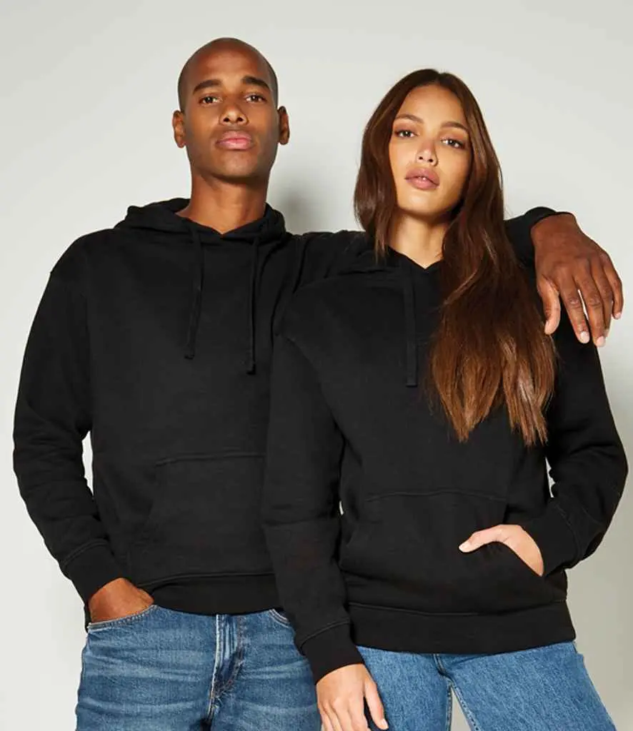 Kustom Kit Regular Fit Hoodie KK333 Black Lifestyle.webp