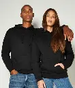 Kustom Kit Regular Fit Hoodie KK333 Black Lifestyle.webp