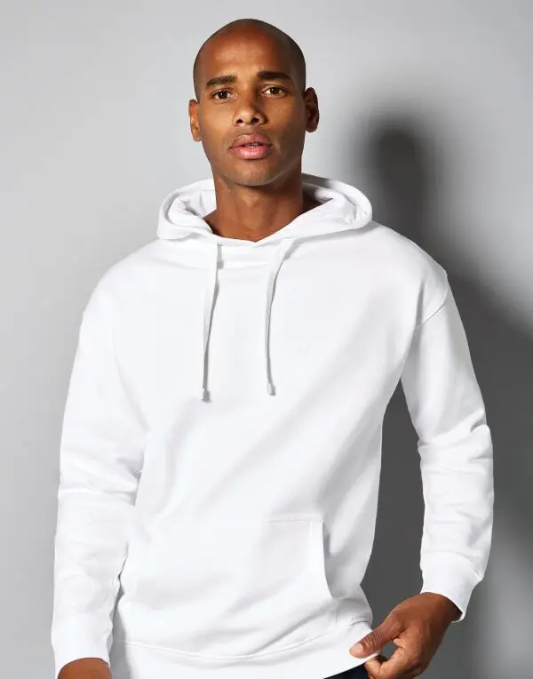 Kustom Kit Regular Fit Hoodie KK333 White Lifestyle.webp