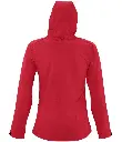 SOL'S Ladies Replay Hooded Soft Shell Jacket 46802 RD BK.webp