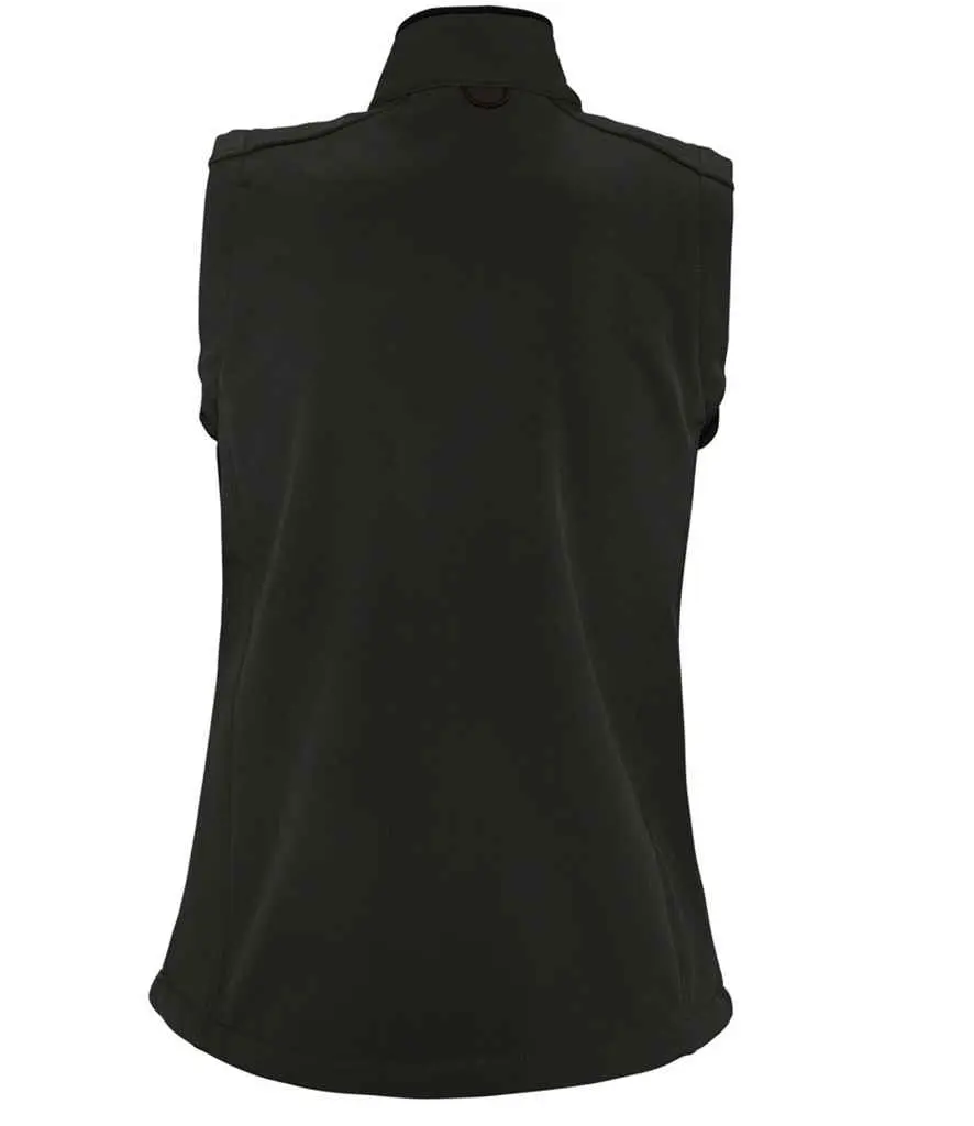 SOL'S Ladies Rallye Soft Shell Bodywarmer 46801 BKK.webp