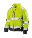 Result Safeguard Womens Soft Padded Safety Jacket R325F Yellow.webp