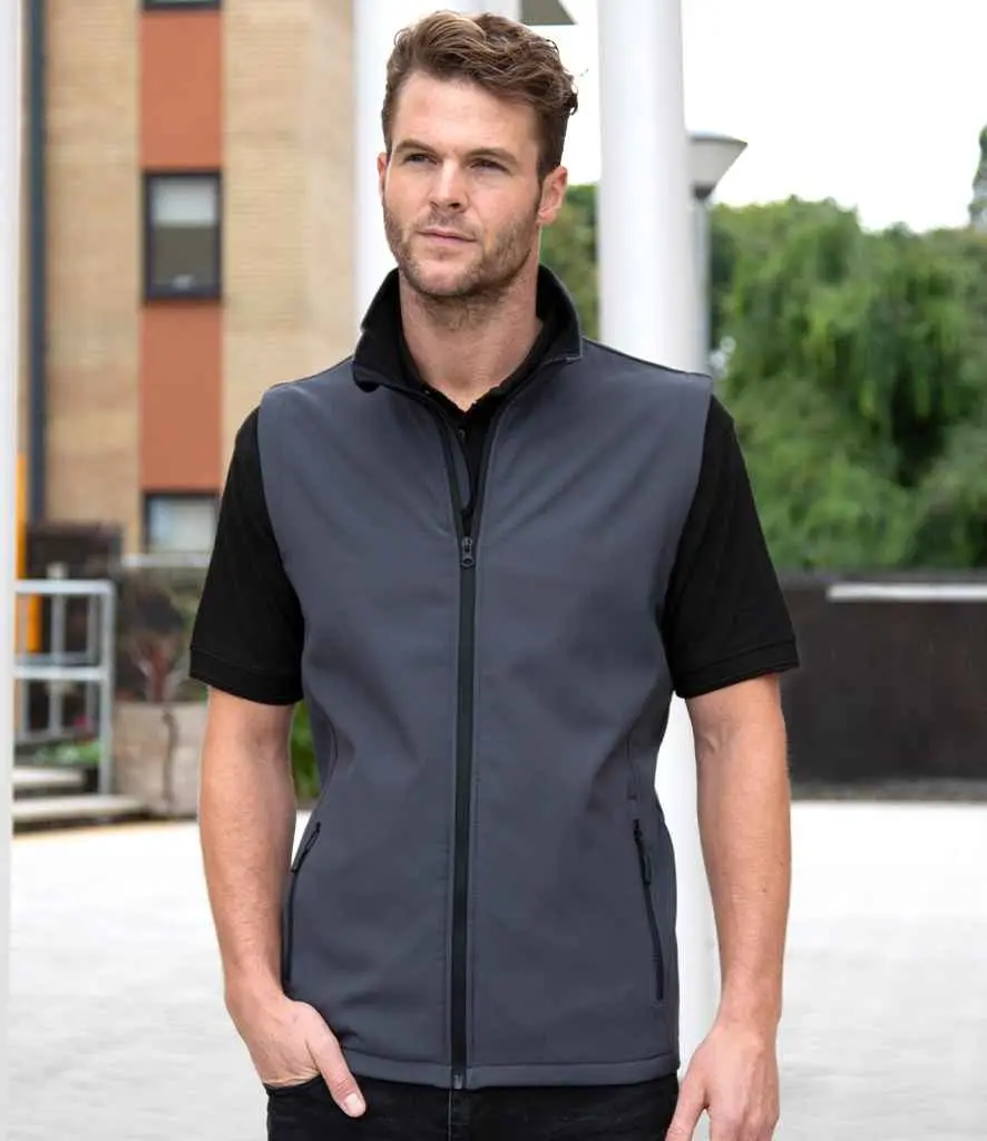 Result Core Printable Softshell Bodywarmer R232M Charcoal Lifestyle.webp