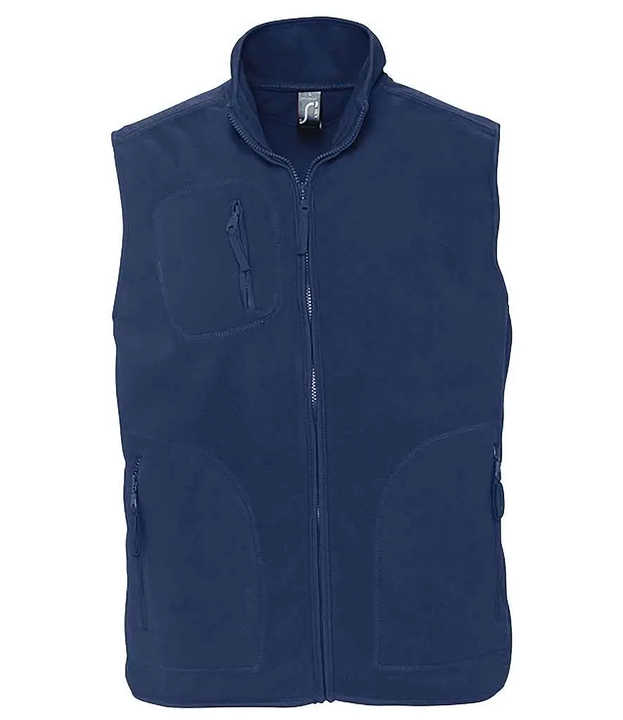 SOL'S Unisex Norway Fleece Bodywarmer 51000 NV FR.webp