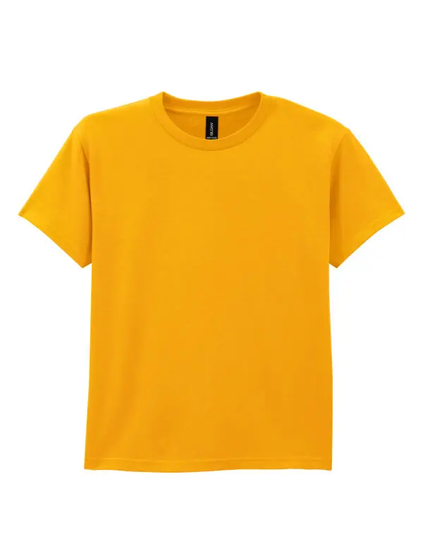 Gildan Childrens Heavy Cotton T-Shirt 5000B Gold.webp