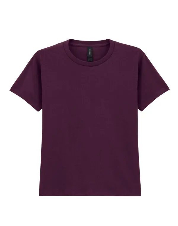 Gildan Childrens Heavy Cotton T-Shirt 5000B Maroon.webp