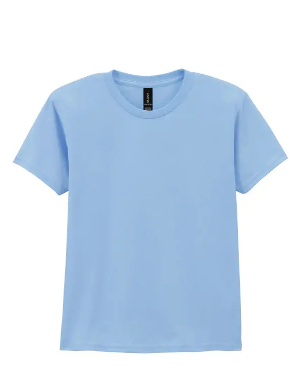 Gildan Childrens Heavy Cotton T-Shirt 5000B Light Blue.webp