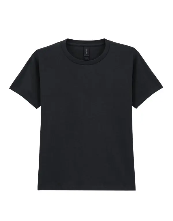 Gildan Childrens Heavy Cotton T-Shirt 5000B Black.webp