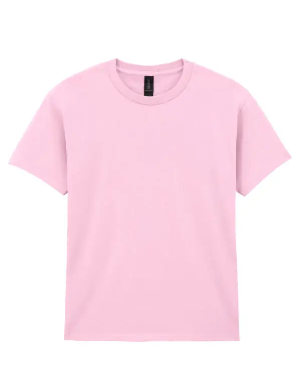 Gildan Childrens Heavy Cotton T-Shirt 5000B Light Pink.webp