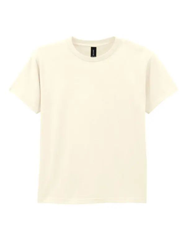 Gildan Childrens Heavy Cotton T-Shirt 5000B Off White.webp