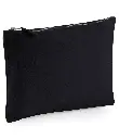 Westford Mill Canvas Accessory Pouch W530 Black.webp