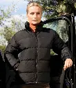 Result Urban Outdoor Womens Holkham Down Feel Jacket R181F Black Lifestyle.webp
