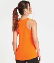 jc015 Electric orange womens vest back.webp
