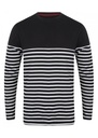 Front Row Long Sleeve Breton Striped T-Shirt FR134