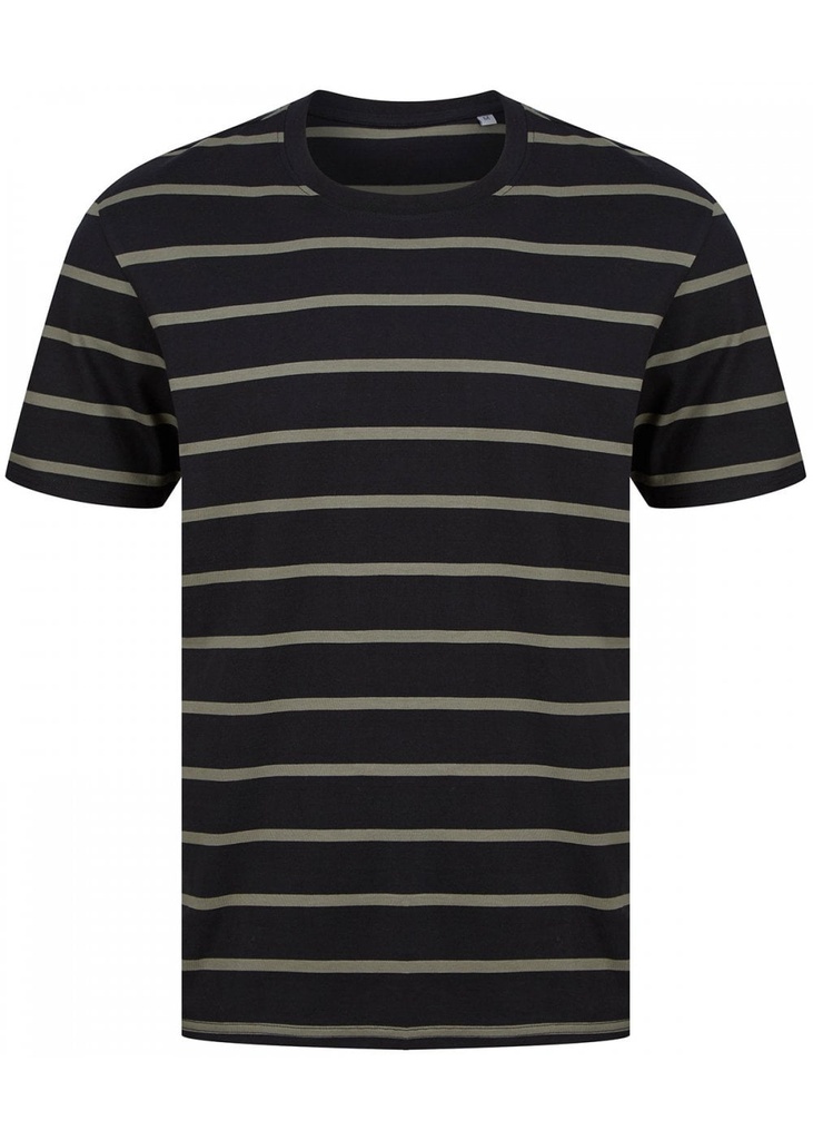 Front Row Striped T Shirt FR136