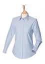 Henbury Women's Classic Long Sleeved Oxford Shirt HB511