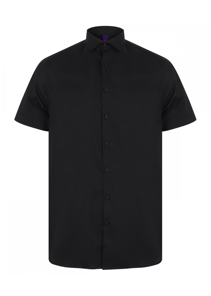 Henbury Short Sleeve Stretch Shirt HB537