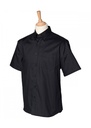 Henbury Short Sleeve Lightweight Oxford Shirt HB555