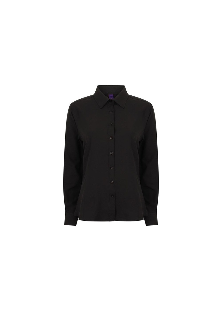 Henbury Women's Wicking Antibacterial Long Sleeve Shirt HB591