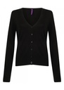 Henbury Women's V Neck Cardigan HB726