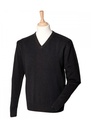 Henbury Lambswool V Neck Jumper HB730