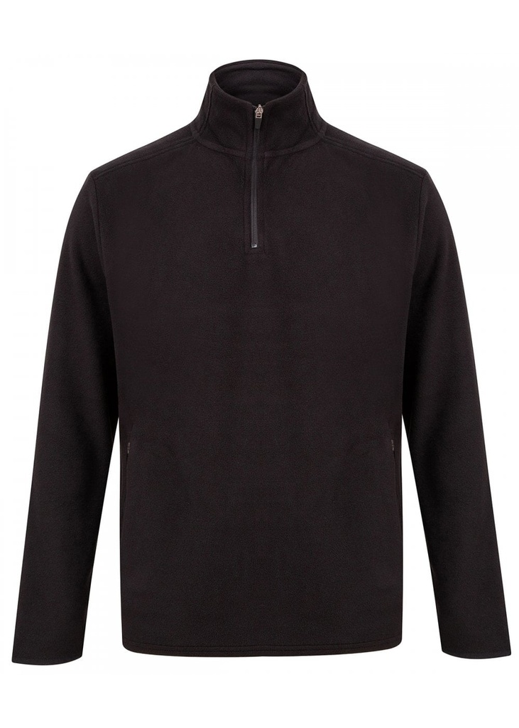Henbury Â¼ Zip Microfleece Jacket HB858