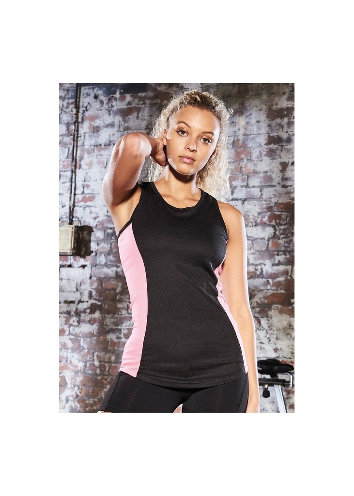 AWDis Womens Cool Contrast Vest JC016