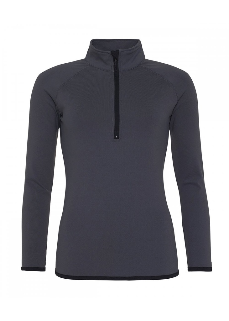 AWDis Womens Cool Â½ Zip Sweat JC036