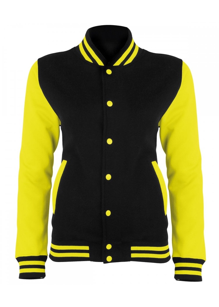 AWDis Unisex Electric Varsity Jacket JH044