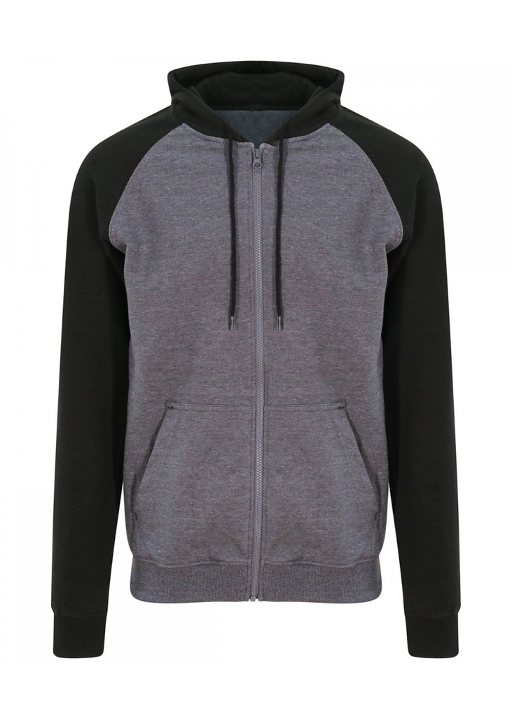AWDis Hoods Baseball Zoodie JH063