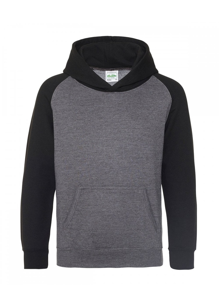 AWDis Hoods Kids Baseball Hoodie JH009J