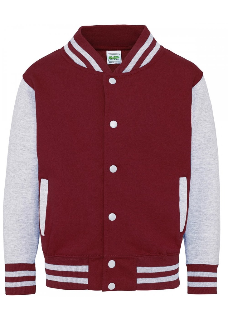 AWDis Hoods Kids Varsity Jacket JH043J