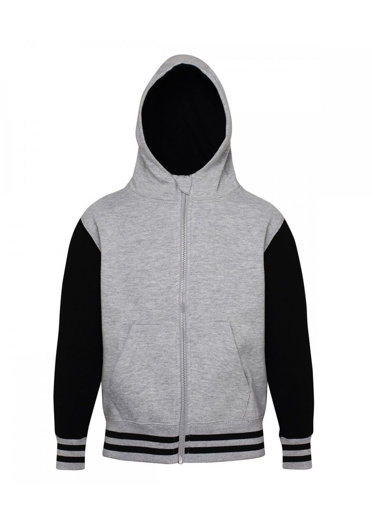 AWDis Hoods Kids Urban Varsity Zoodie JH051J