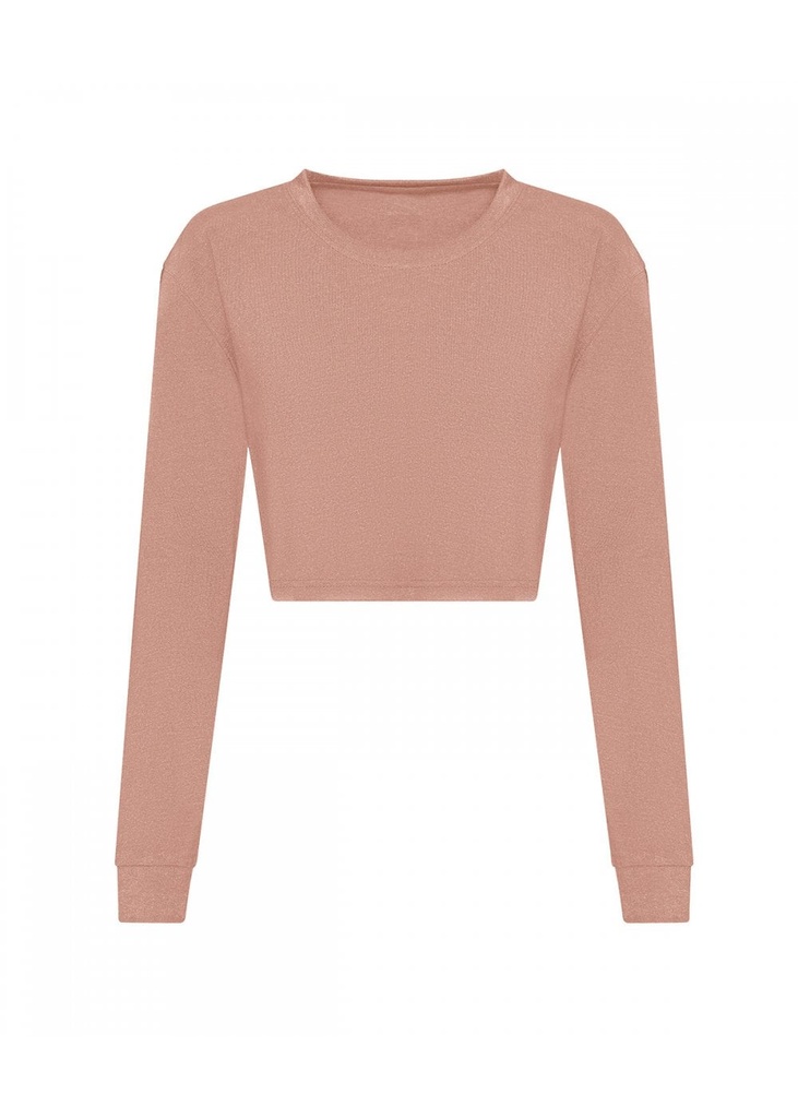 AWDis Just T's Womens Long Sleeve Cropped T JT016