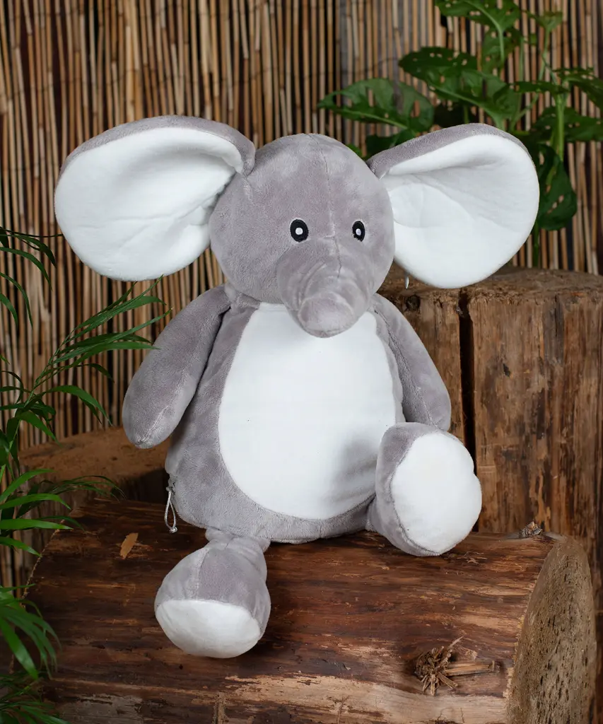 Mumbles Zippie Grey Elephant MM558