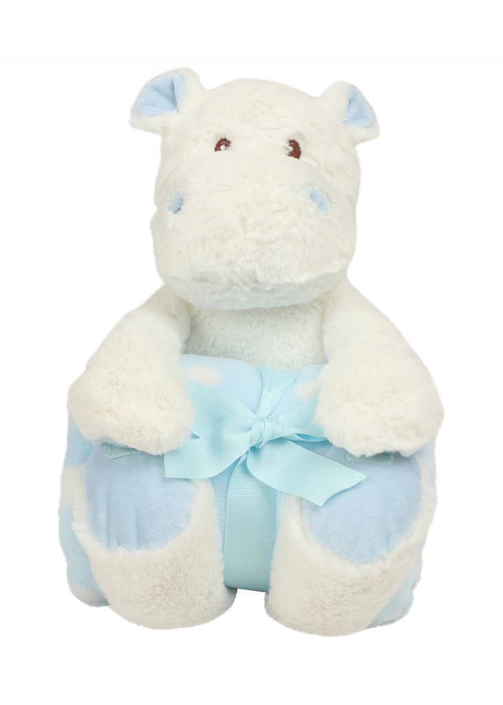 Mumbles Hippo with blanket MM606