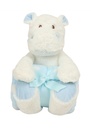 Mumbles Hippo with blanket MM606